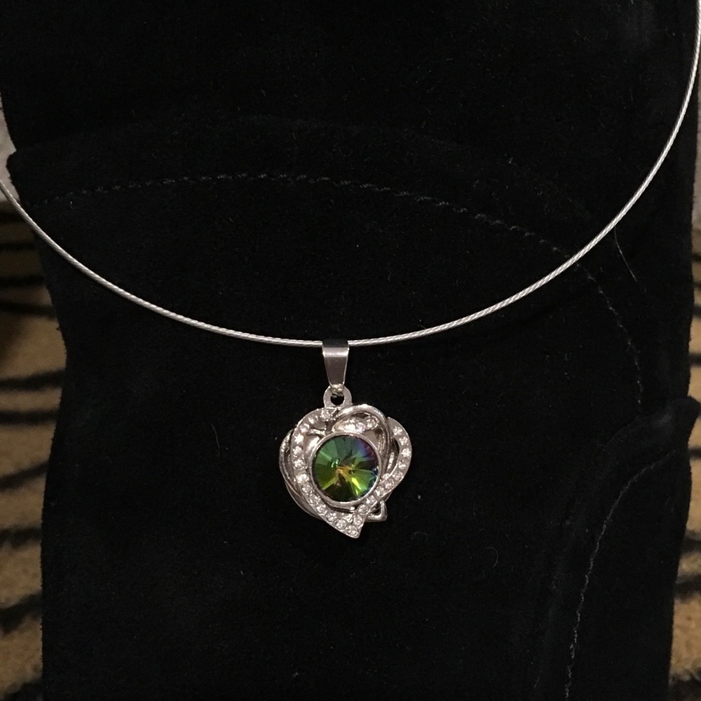 Color changing heart shaped Necklace